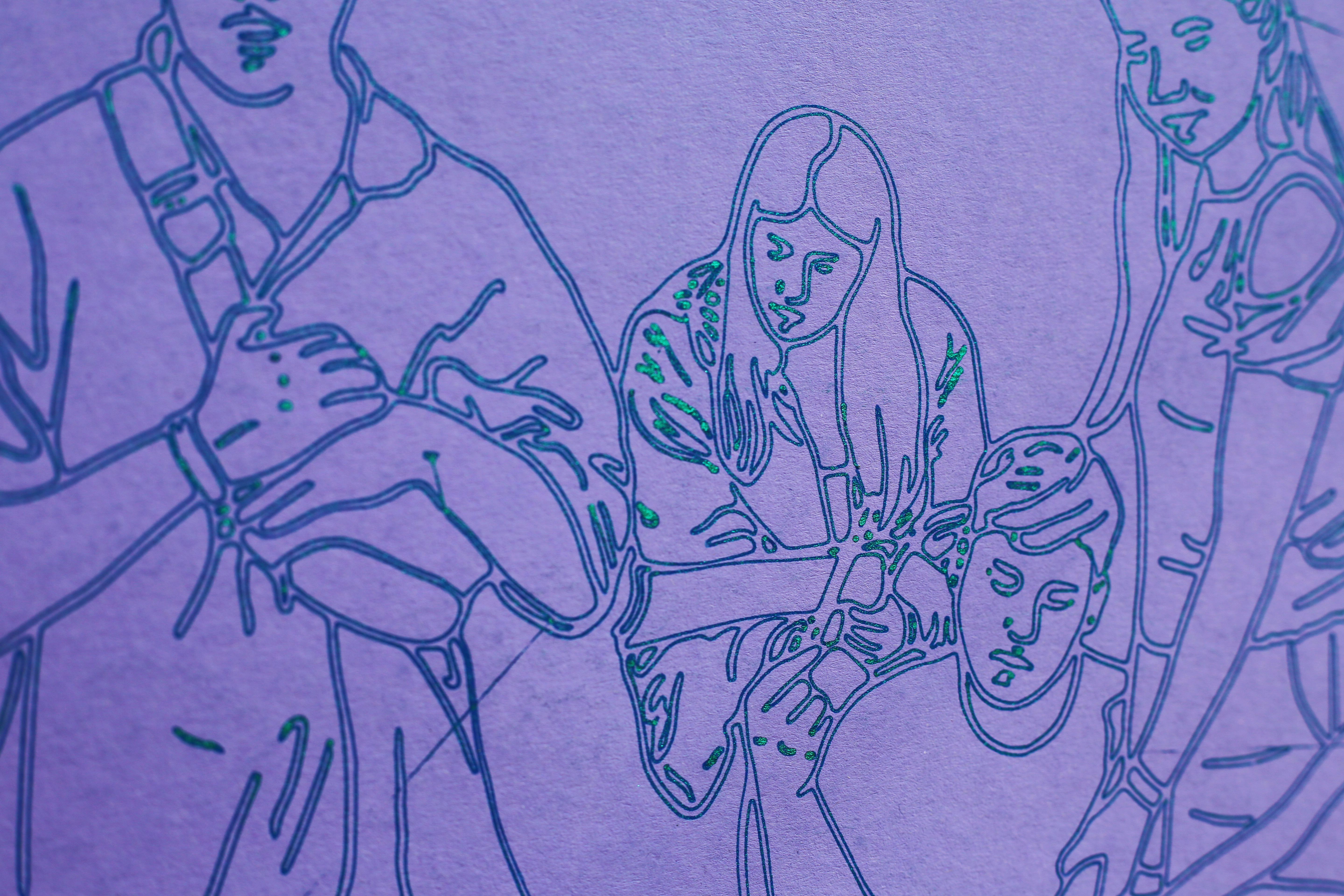 Behütendes Feuer, Detail